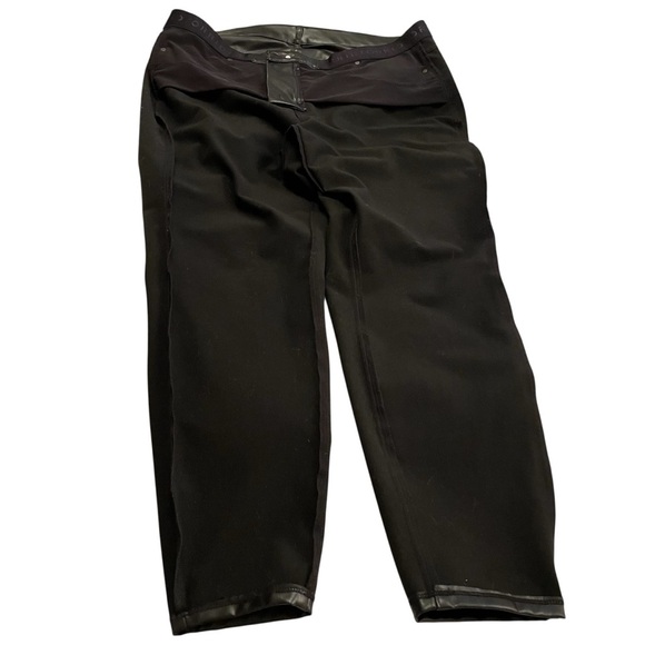 Torrid Plus Size - Perfect Skinny Faux Leather Mid Rise Pant-Size 18Regular - Picture 5 of 14